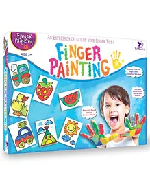 Toy Kraft  Finger Painting kit - Multicolor