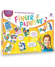 Toy Kraft  Finger Painting kit 2 - Multicolor