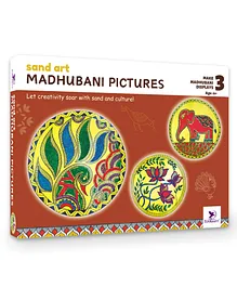 Toy Kraft Simple & Symbolic Madhubani Colouring Activity Kit - Multicolor