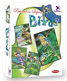 Toy Kraft  Pictured in Sequins Birds Activity Kit - Multicolor