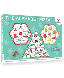 Toy Kraft The Alphabet Pizza Jigsaw Puzzle - 156 Pieces