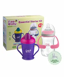 Beebaby Essential Starter Kit - Pink