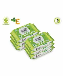 Beebaby Fresh Baby Wet Wipes Pack of 6 - 72 Pieces Each