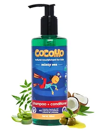 Cocomo Minty Sea Shampoo & Conditioner Bottle - 300 ml