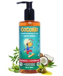 Cocomo Earth Shine Shampoo & Conditioner Bottle - 300 ml