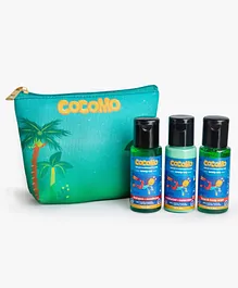 Cocomo Natural Minty Sea Gift Combo Travel Pack with 3 Bottles - 50 ml Each 
