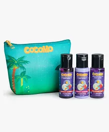 Cocomo Natural Moon Sparkle Gift Combo Travel Pack with 3 Bottles - 50 ml Each 