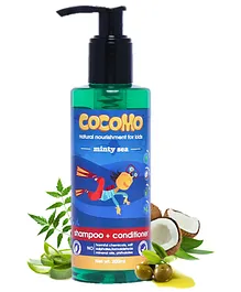 Cocomo Minty Sea Shampoo & Conditioner Bottle - 200 ml