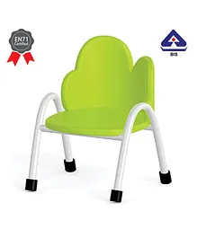 OK Play Kids Chair Cloud Design Green - Height 10 Inches