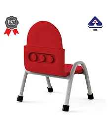 OK Play Trunk Chair Red - Height 10 Inches