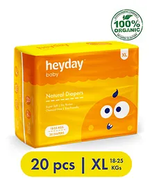 Heyday Natural & Organic Extra Large Baby Diapers - 20 Diapers