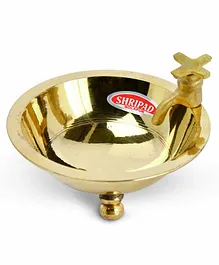 Shripad Steel Home Bath Tub - Golden