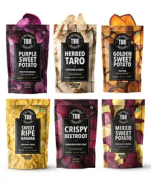 To Be Honest Veggie Symphony Chips Combo - Pack of 6