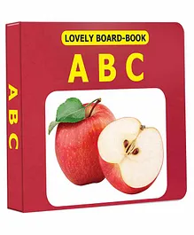 Dreamland ABC Board Book for Children  , Easy to hold Early Learning Picture Book to Learn Alphabet- Lovely Board Book Series
