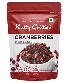 Nutty Gritties Dried US Cranberries - 200 gm