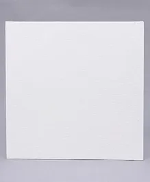 Fevicryl 100% Cotton Fine Art and Grain Canvas Board for Painting - White