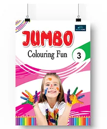 Book Ford Publication Jumbo Colouring Book Fun 3 - English