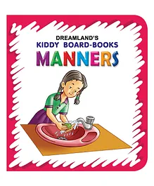 Dreamland Manners Board Book for Children  ,Fun Size Board Book to Learn Manners - Kiddy Board Book Series