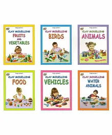 Young Learner Publication Clay Modelling Books Pack of 6 - English