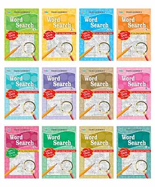 Young Learner Publication Word Search Pad Books Pack of 12 - English
