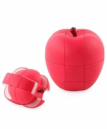 VWorld Apple Cube Magic Puzzle Toy - Red