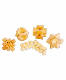Sanjary Q Busters Wooden Puzzle - Pack of 9