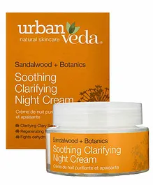Urban Veda Soothing Sandalwood Clarifying Night Cream - 50 ml