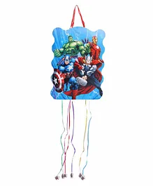 Funcart Pull String Avenger Theme Pinata Bag - Multicolor