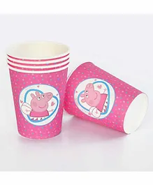 Funcart Disposable Cup Pink - Pack of 8