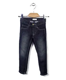 KR Stylish Jeans Pant - Dark Blue