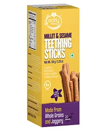 Early Foods Millet & Sesame Jaggery Teething Sticks - 150 gm