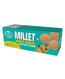Early Foods Foxtail Almond Jaggery Cookies - 150 gm