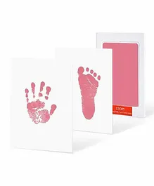 Mold Your Memories Baby Hand and Foot Ink Imprint Kit - Pink