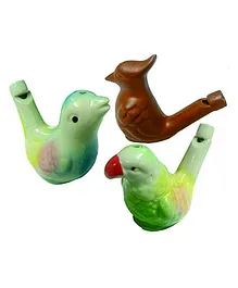 MAS Kreations Terracotta Whistle (Color May Vary)