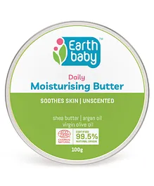 earthBaby Certified 99% Natural Origin Moisturizer - 120 ml