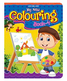 Dreamland My New Colouring Book 4 for Kids 2 -6 Years Copy Colouring, Drawing and Painting Book (My New Colouring Books)