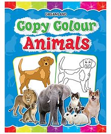 Dreamland Copy colour Animals for kids,Best Gift to Children for Drawing, Coloring