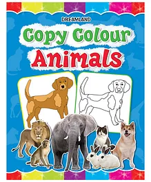 Dreamland Copy colour Animals for kids,Best Gift to Children for Drawing, Coloring