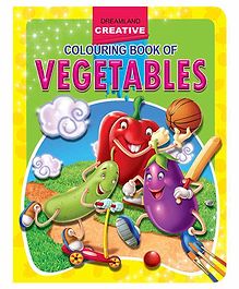 Dreamland Vegetables Creative Copy Colouring Book for Kids , 16 Pages Drawing and Painting Book (Creative Colouring Books)