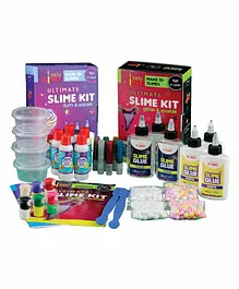 Yucky Science Fluffy and Unicorn Theme Ultimate Slime Making Kit - Multicolour