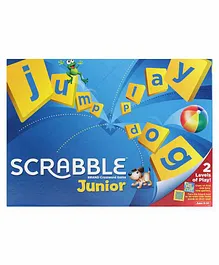 Mattel Junior Scrabble Crossword Board Game - Multicolour