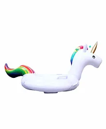 EZ Life Inflatable Unicorn Swimming Ring Float - White