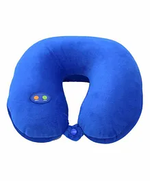EZ Life U Shaped 6 Modes Travelling Massage Pillow - Blue