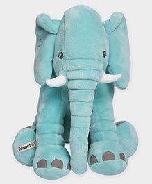 Mi Arcus Stampy Elephant Soft Toy  Green - Height 50 cm