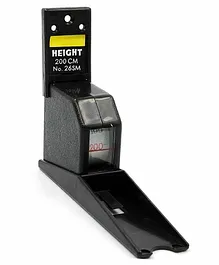 MCP Roll Ruler Wall Mounted Height Measuring Tape  - Black