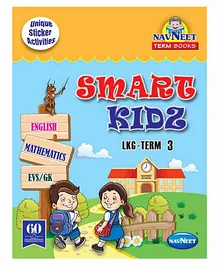 Navneet Smart Kidz Learning Jr K.G Term 3 Book - English