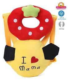 Baby Head Support Pillow - Yellow