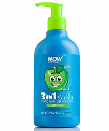 Wow Skin Science 3 in 1 Tip To Toe Wash - 300 ml