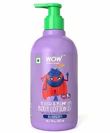 WOW Skin Science Kids Plush & Plump Body Lotion Blueberry SPF 15 - 300 ml