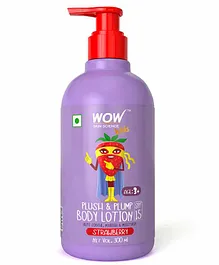 WOW Skin Science Kids Plush & Plump Body Lotion Strawberry - 300mL